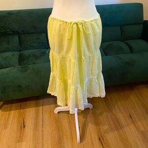 Lightweight cotton coverup skirt or dress